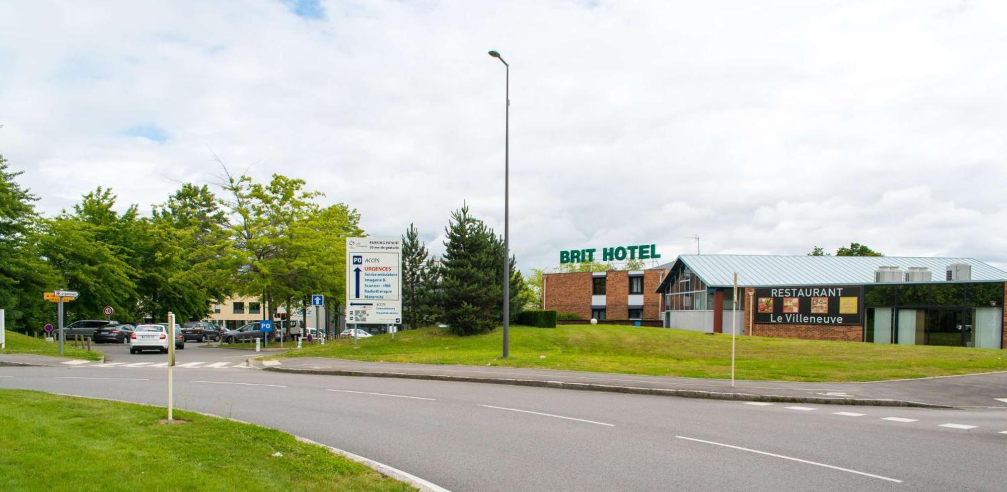 Brit Hotel Rennes St Gregoire - Le Villeneuve Saint-Grégoire Buitenkant foto